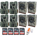 M/Card Security Reader Trail Max HD Pro Camera, Browning Box Scout 4PK w/32GB &
