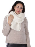 Scarf Knit - Dye Hand Fashions Alpaca - Luxury Olsen Free Inca