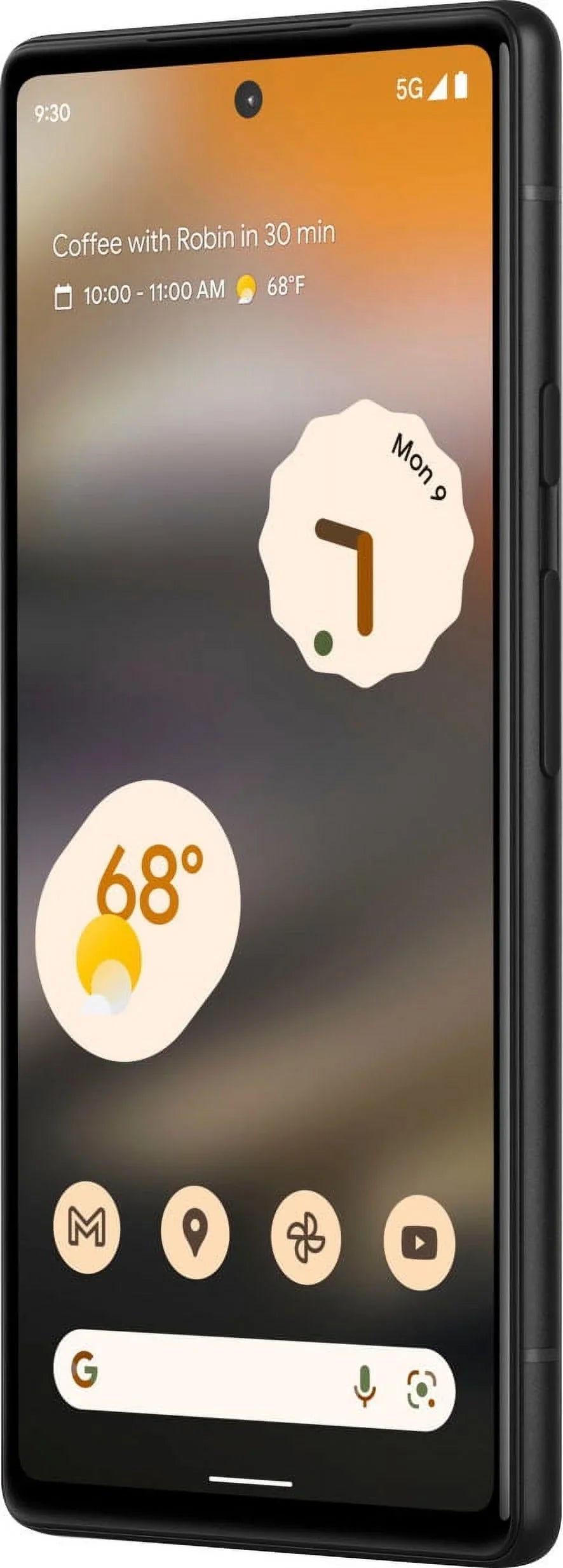 Restored 6a (Refurbished) Google Charcoal GA02998 (Unlocked) 128GB Pixel