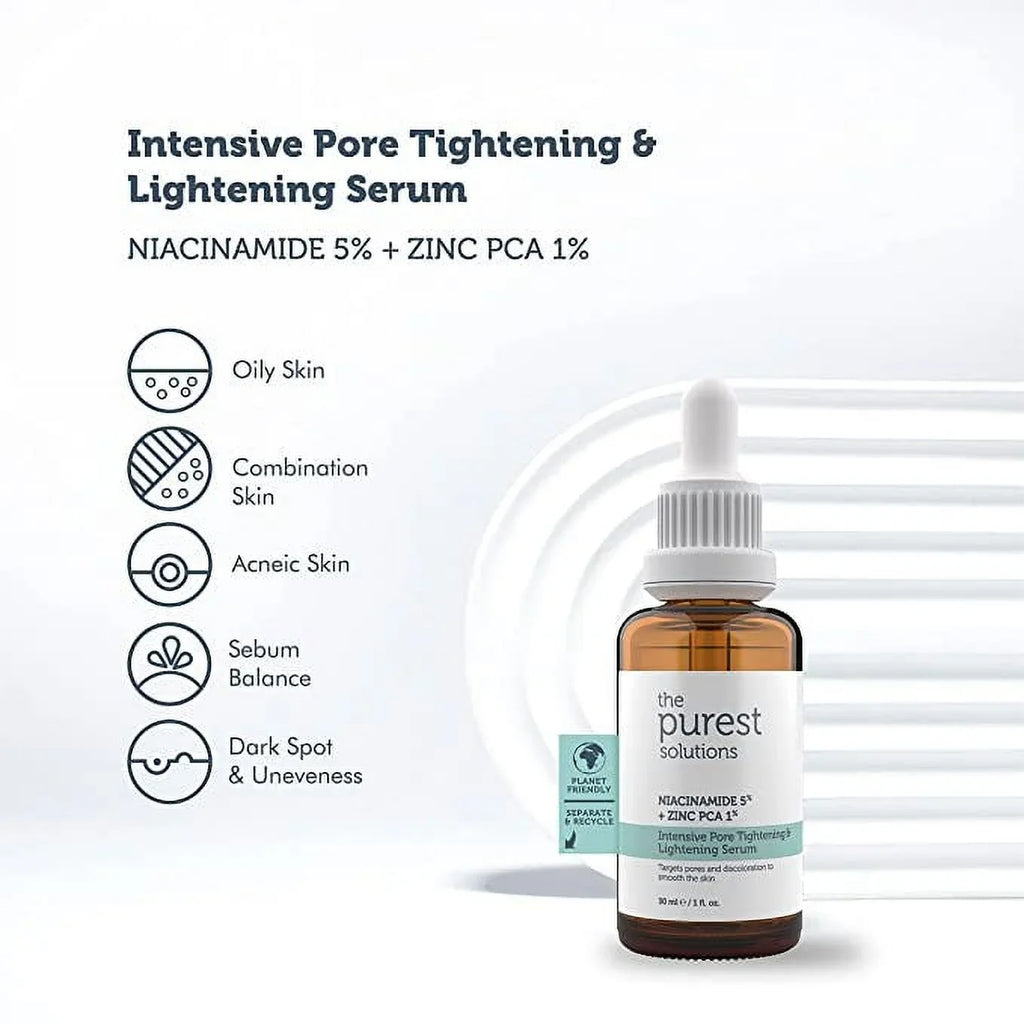Tightening Solutions Serum Intensive & Purest ml The Pore Lightening 30
