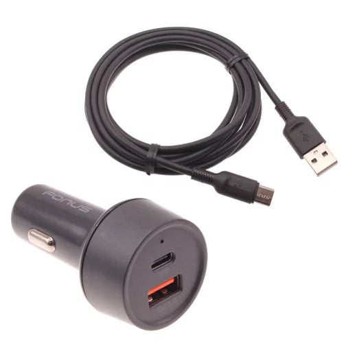 Power Cable 6T, DC 3 Plus Socket Quick 36W Nubia 8T 3S, Charger RedMagic Pro, McLaren, Type-C Adapter - USB 7T, Car / Red Pro, OnePlus Magic 8, PD for 5G 5T, 5S 2-Port 6, 7 J3N Plug-in