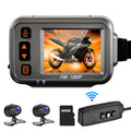 Cam,WiFi Camera Full Motorbike Flameout Motorcycle Monitoring, 32G Angle,Parking Body Dash Wide Dual Timed ,120° Night Docooler Waterproof With Recording After card storage Vision HD 1080p
