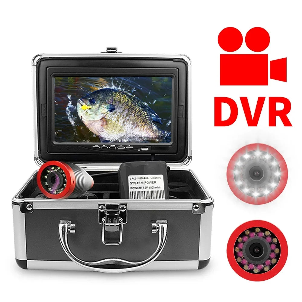 Portable Erchang Fish Inch and Video Finder Fishing Sea Fishing Lake DVR Underwater 7 for Camera -