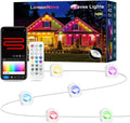 DIY 100ft & Alexa LED Using, RGB with and Lights, Outdoor IP67 Holiday Waterproof, Outdoor Daily Lights Lights for Modes, Suitable Eaves Remote 72 Scene Permanent with Work with