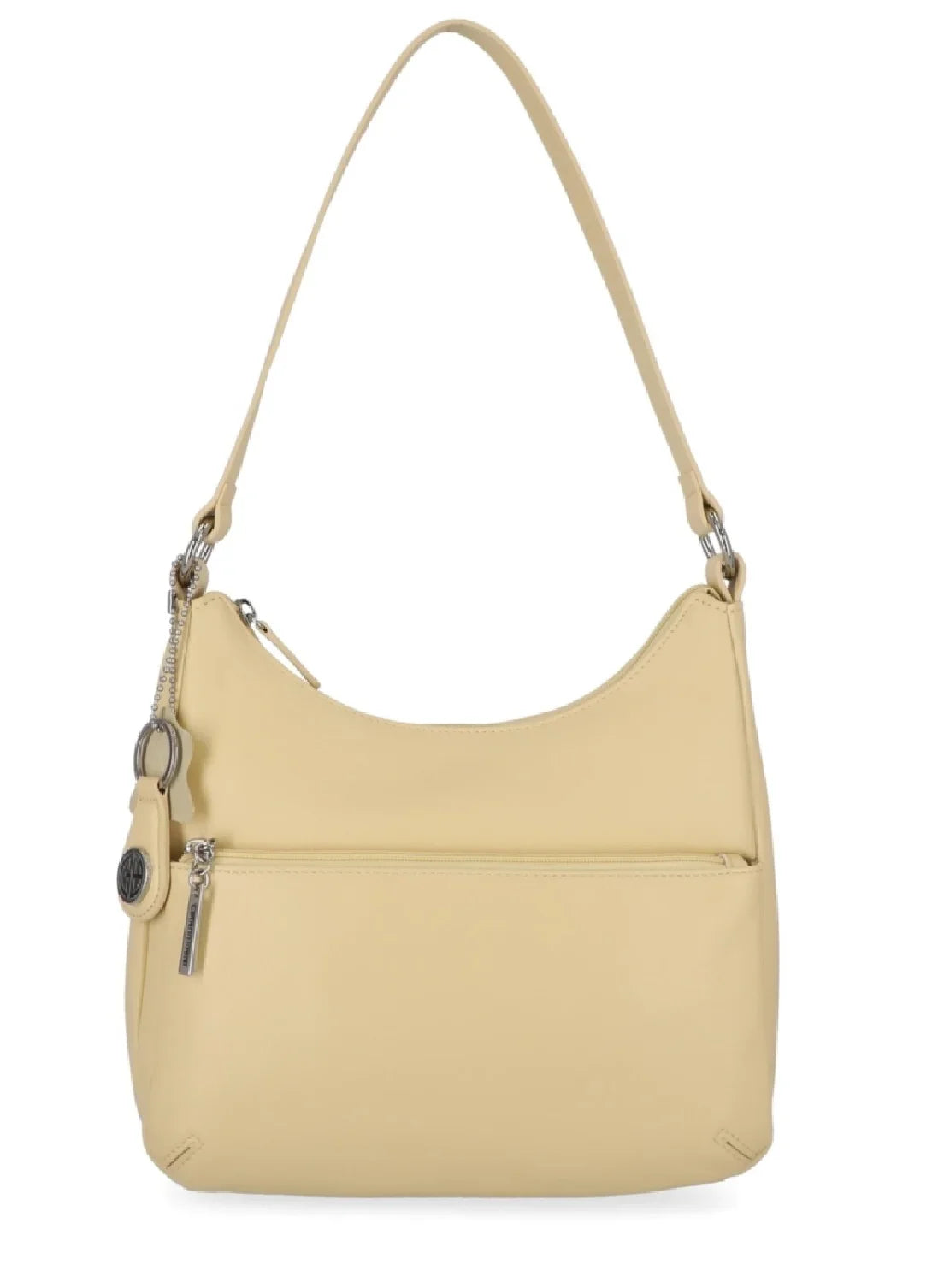 Regular Bag Bernini Giani Size Nappa Hobo Yellow Women's Leather