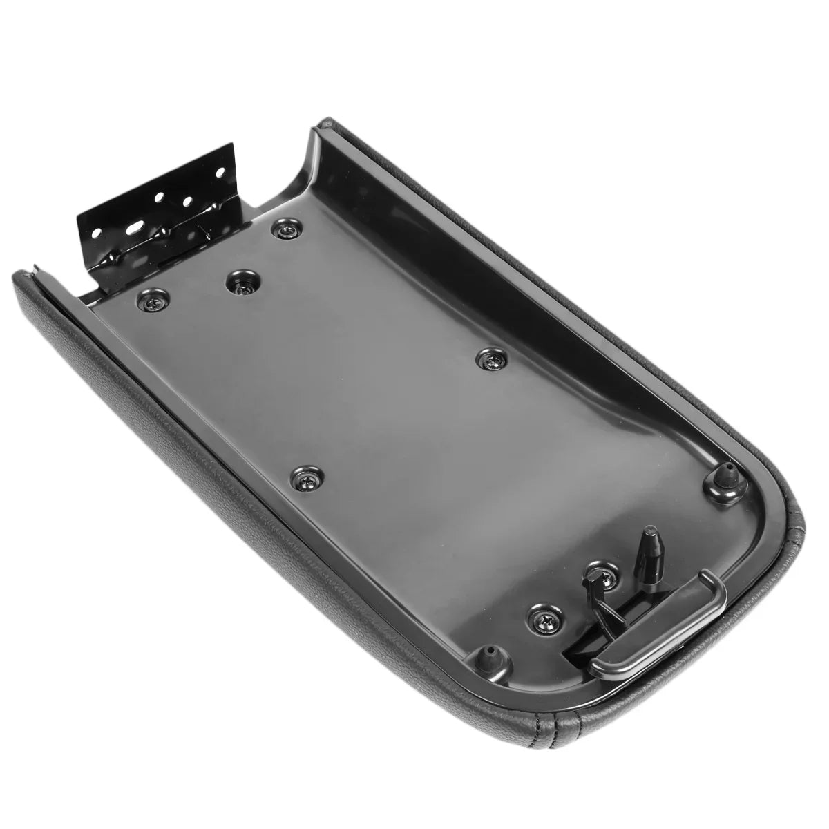 Chevy Trailblazer ZTL-Y-0054 Lid 06 03 05 04 Motoring Console w/Latch 2002-2009 Envoy Buick [Black] Leather GMC Rainier 08 DNA Armrest For Center Assembly 07
