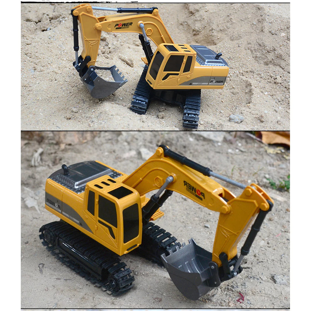 Electri RC Engineering Mini Trucks Christmas RC ExcavaTOr Alloy YHAIOGS Car 1:24 Plastic