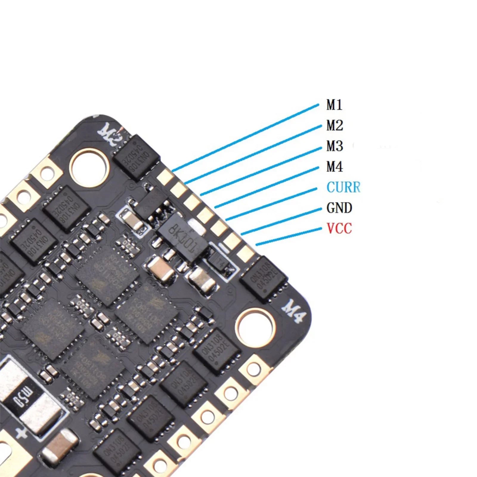 ESC JHEMCU ESC,2-6S ESC 4in1