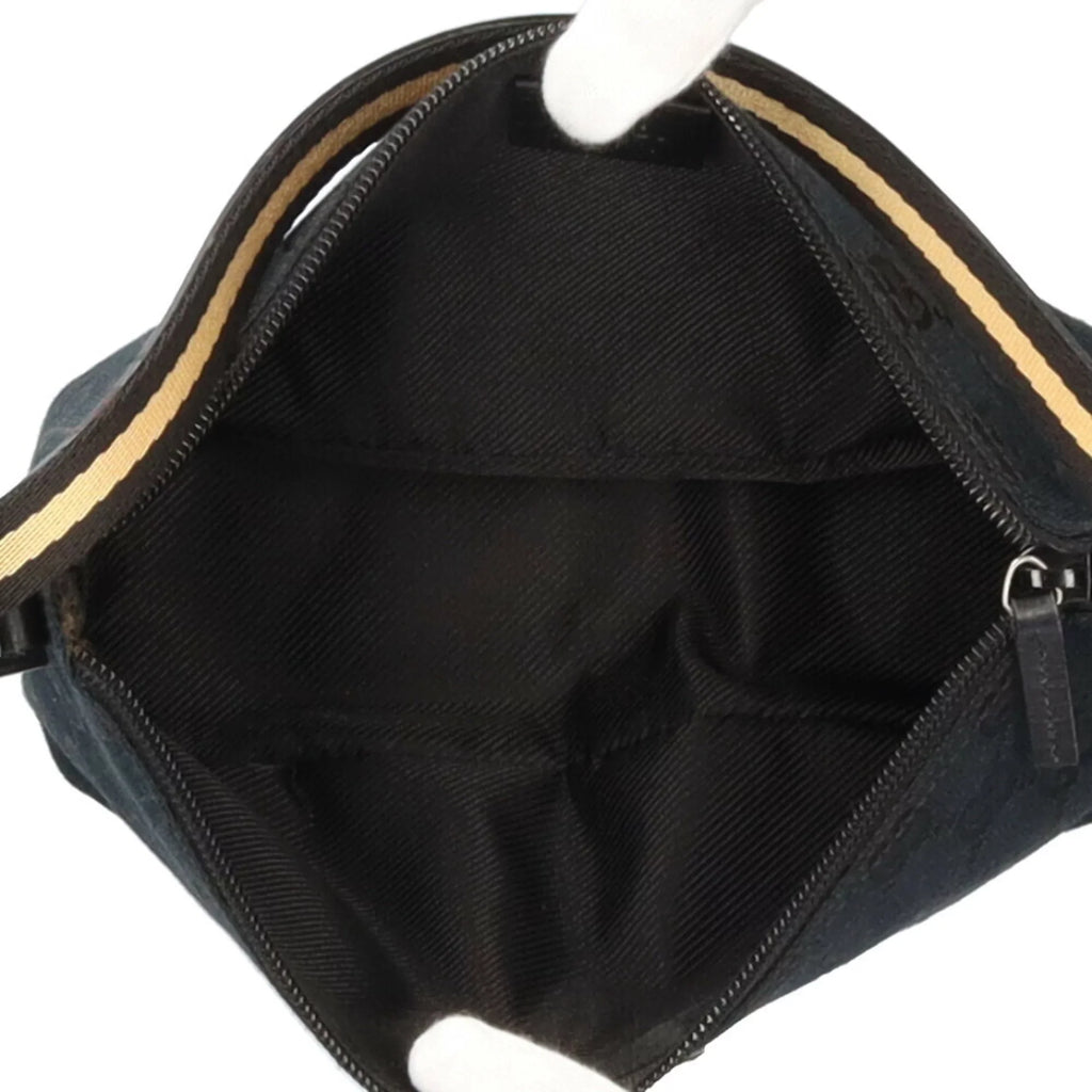 GG Gucci Pre-Owned canvas (Good) handbag sherry ladies GUCCI black
