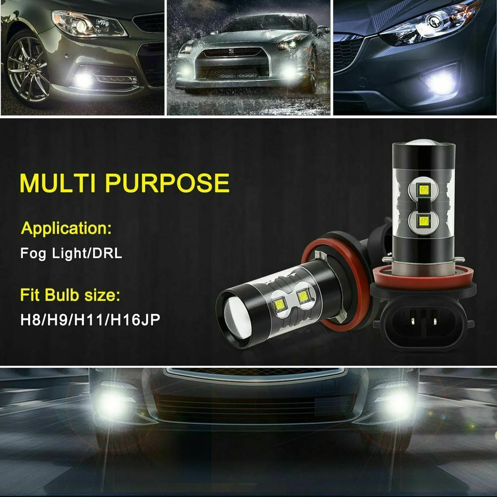 Mazda SKN D4S Bulbs Fog Lights 2018 for HID 4pcs Headlight CX-5 Led H11 H8
