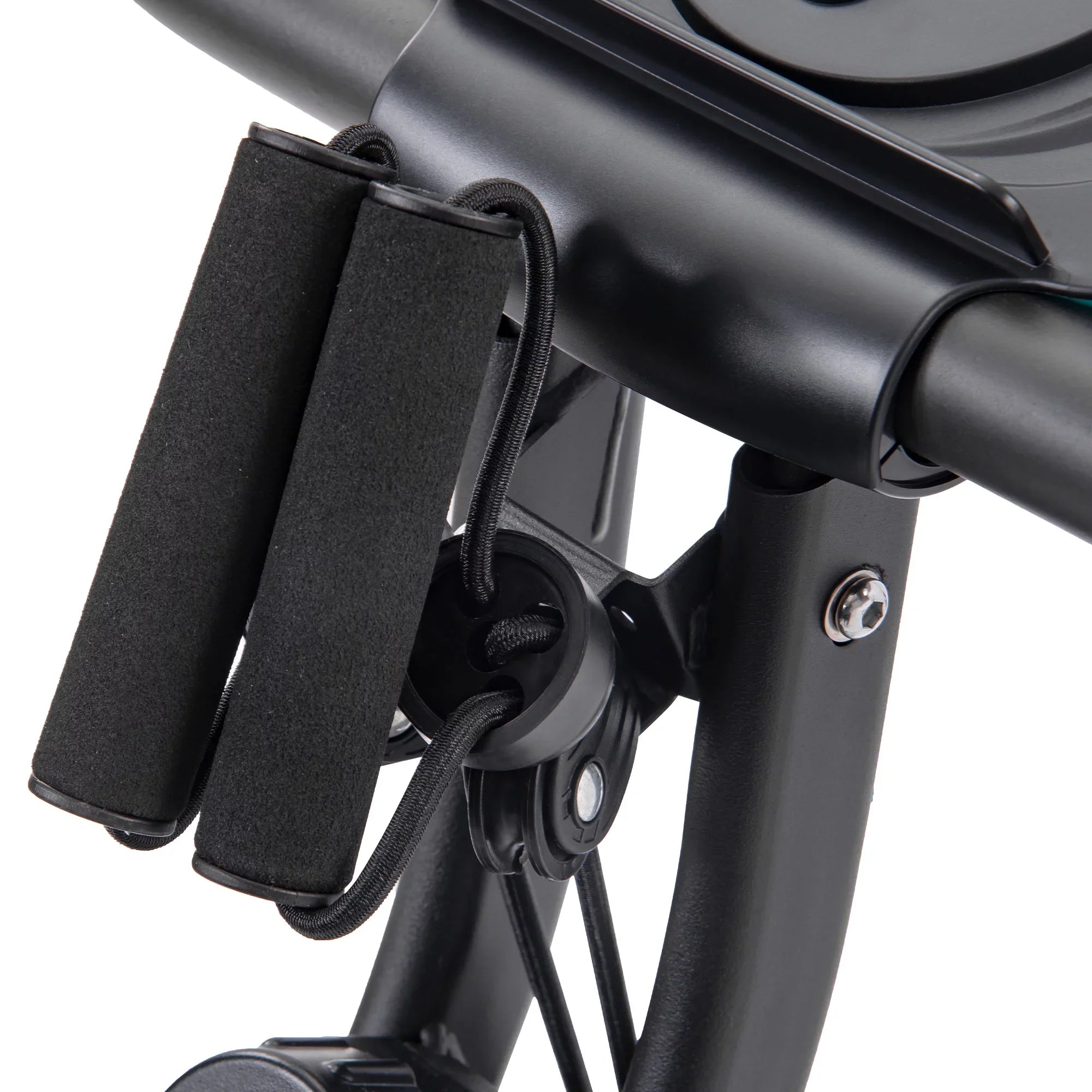 Recumbent Exercise Arm Resistance, Bands Folding Bike, Fitness Adjustable and and with Backrest Upright X-Bike 10-Level
