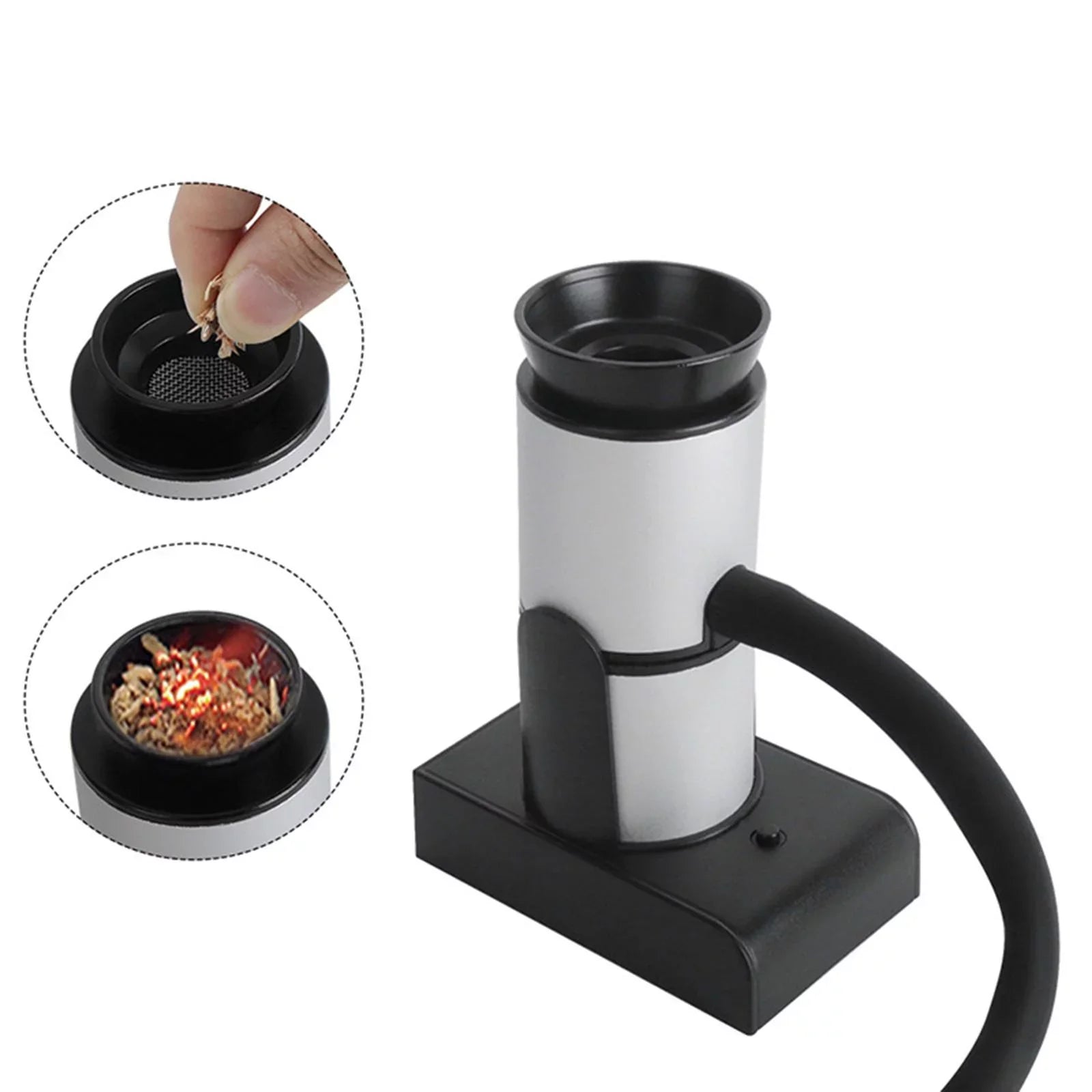 Meat Cooking , Food Food for Infuser Handheld Kitchen Smoke Cocktail , Mini BBQ Smoke Portable , Food