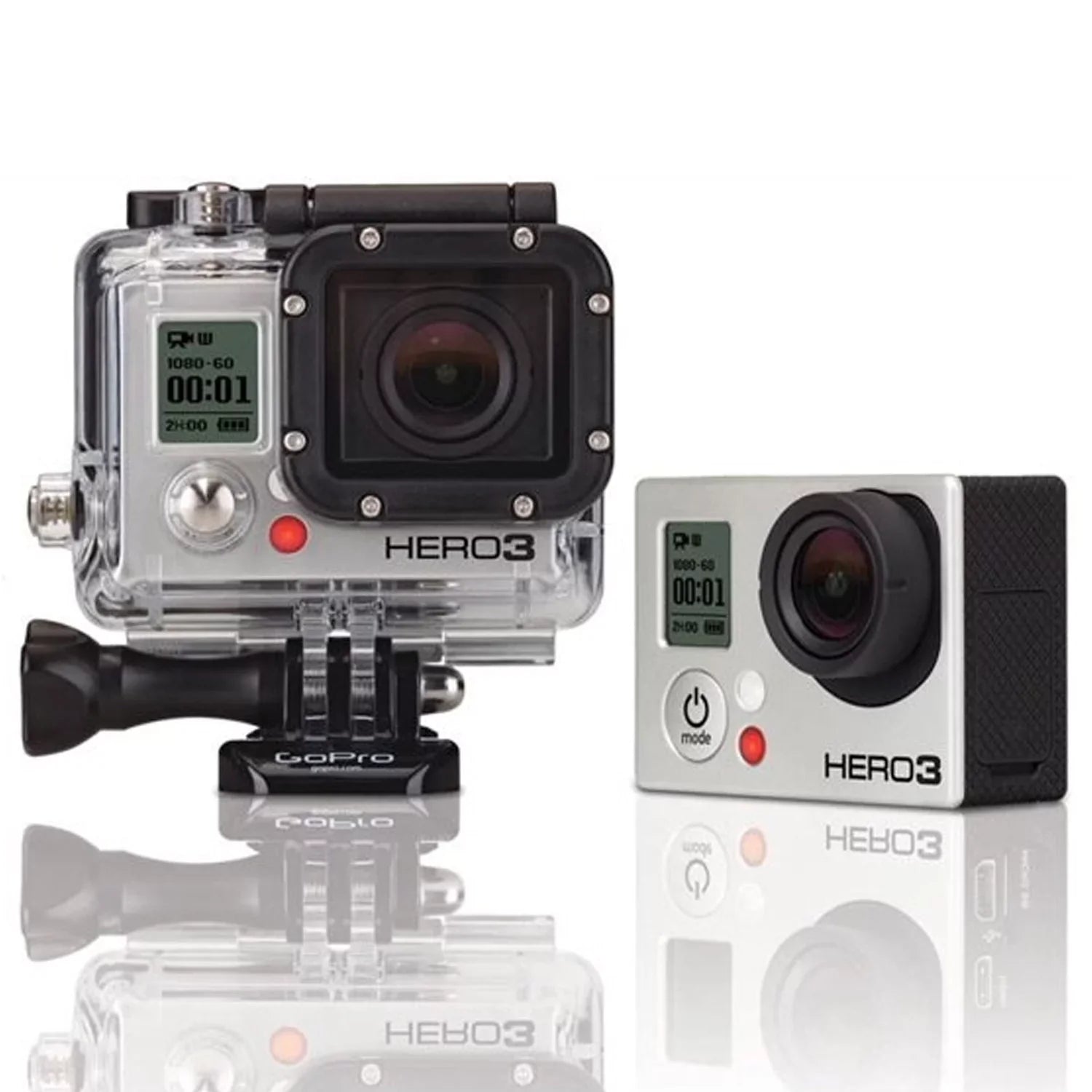 Restored GoPro Wi-Fi Action Camcorder 35-In-1 Silver - Camera Sport (Refurbished) Edition Kit Accessory Action With Camera HERO3
