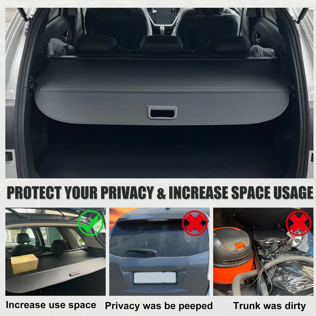 Cover Shielding Bargains Trunk Unique Cargo Slip Outback Retractable 2010-2015 Non Rear Subaru Waterproof for SUV