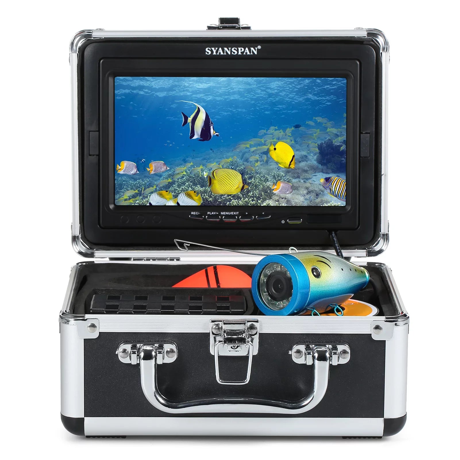 Cable 12LEDs Camera Underwater Boat Fish 7Inch/9Inch Fishing 15M/30M/50M Waterproof IP68 Ice Finder moobody Lake Fishing for LCD Sea with Display