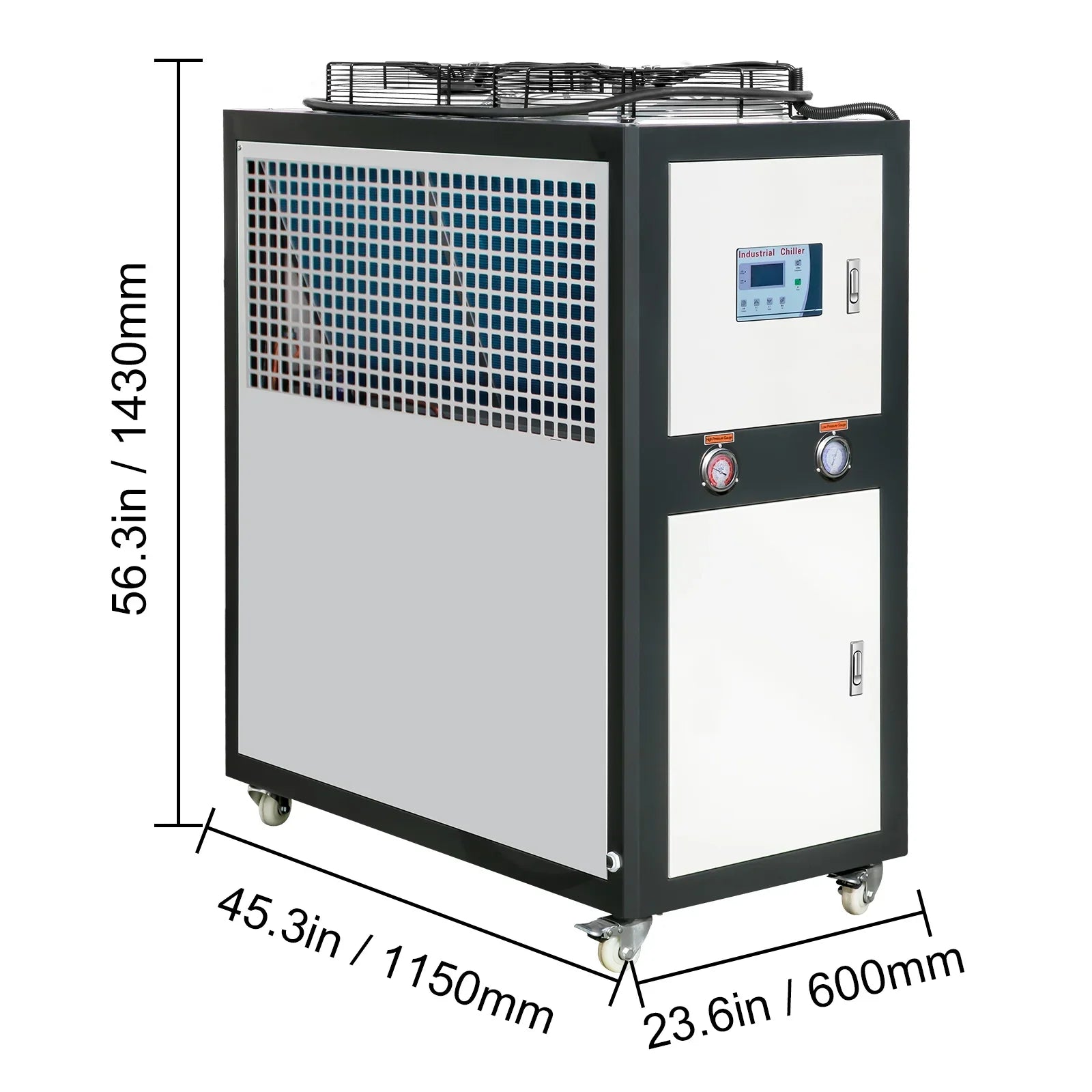 Chiller 16 Industrial Water Water Cooling 9.4HP for 60L SKYSHALO Air-cooled Gal