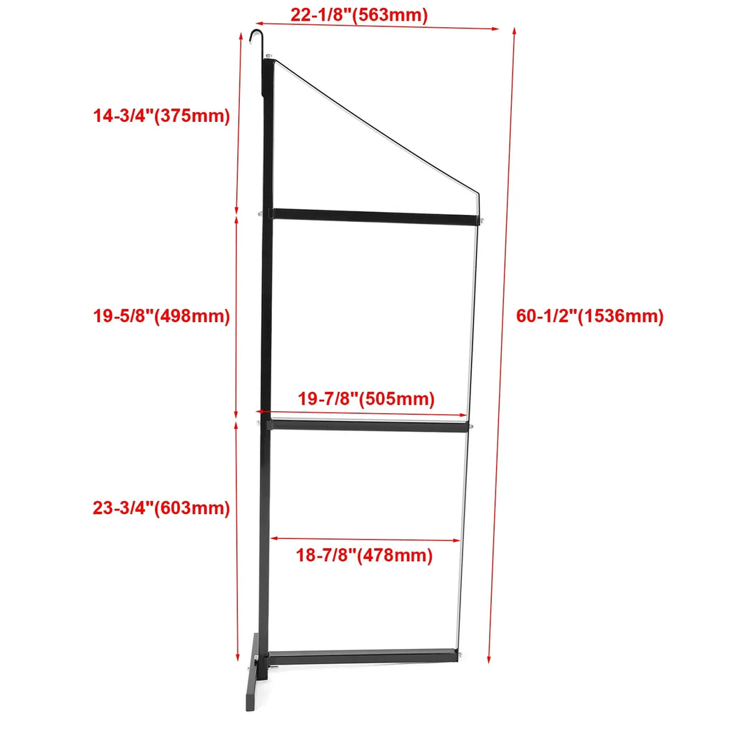 Coated Black Container HECASA Duty Cargo Containers Trailer Powder Heavy Shipping Steel Brackets for Brackets Shelving Shelf