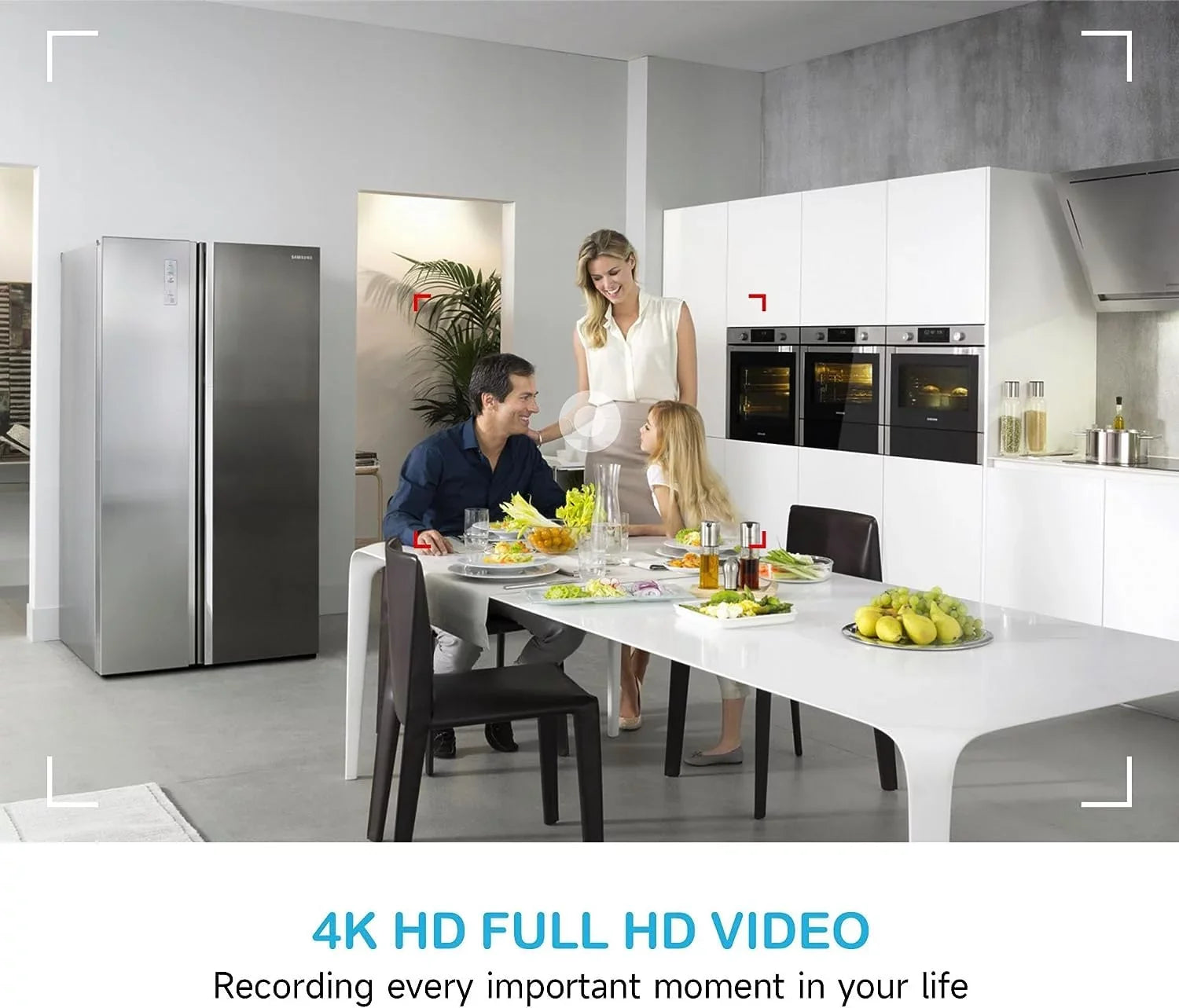 Cam 64GB Vision Night Motion Detection,Nanny Home 1080P with Camera Camera and Portable