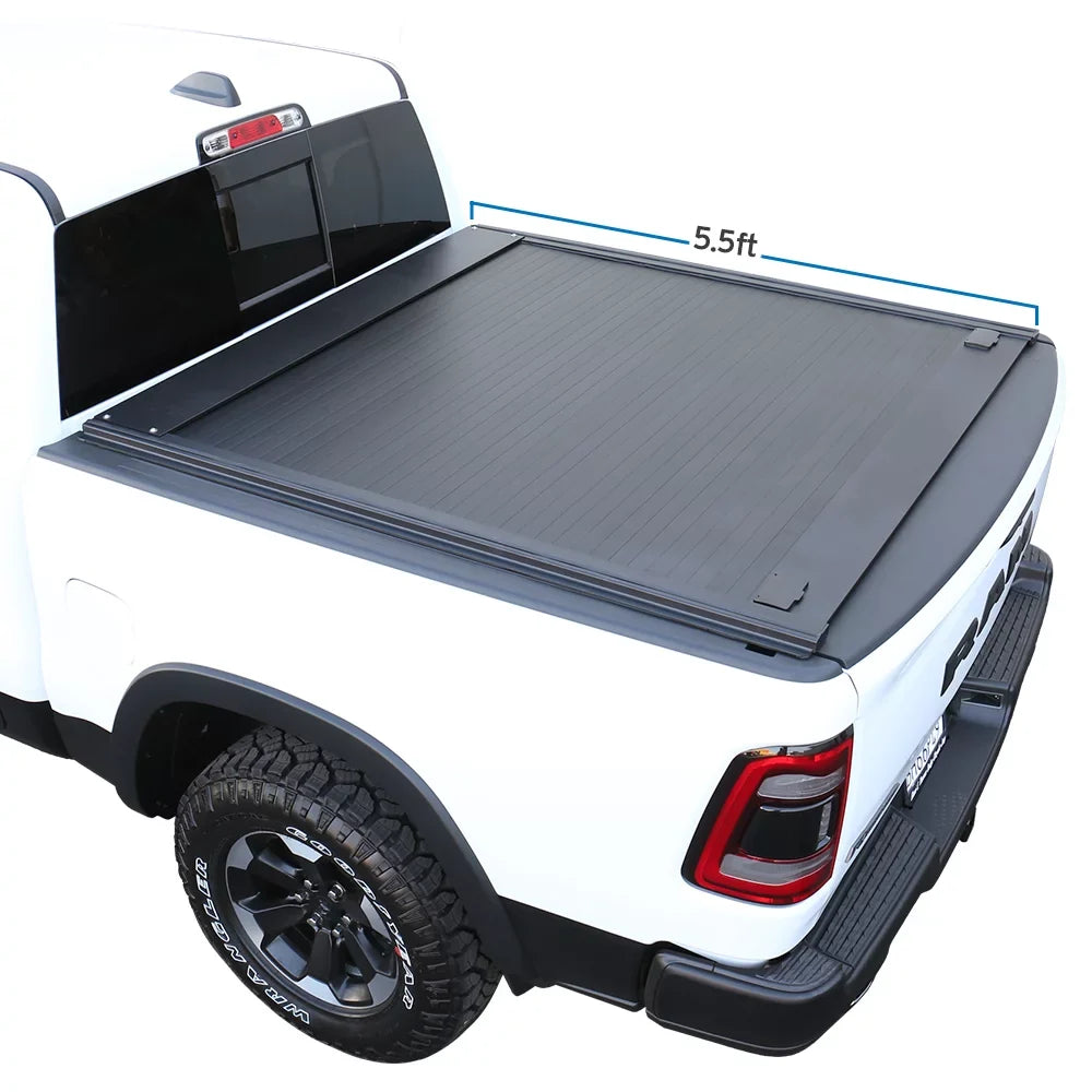 Hard Tundra Retractable Aluminum Hard Toyota Tonneau For Truck Cover Bed Waterproof Profile Low Design 2007-2021 5.5ft