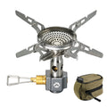 Backpacking Cooking 3300W Stove for Easy Quick Camping on and Go CAMPINGMOON High Stove Efficiency