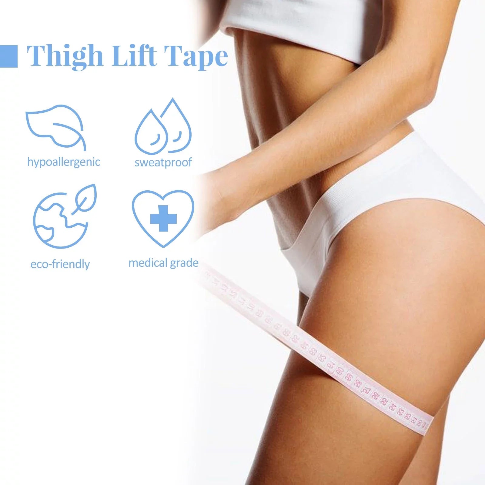 Thigh Eelhoe Collagen Essence Tightening Patch Tape, Thigh Lift Lazy Patch, Sculpting