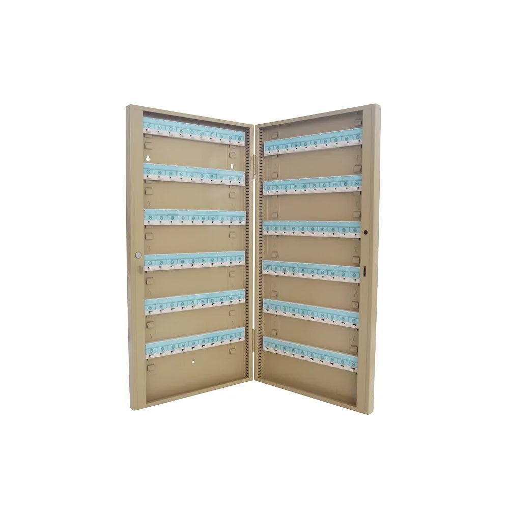 Beige 100 Lock Key Hooks Organizer Key Cabinet EQCOTWEA Wall Mount Box