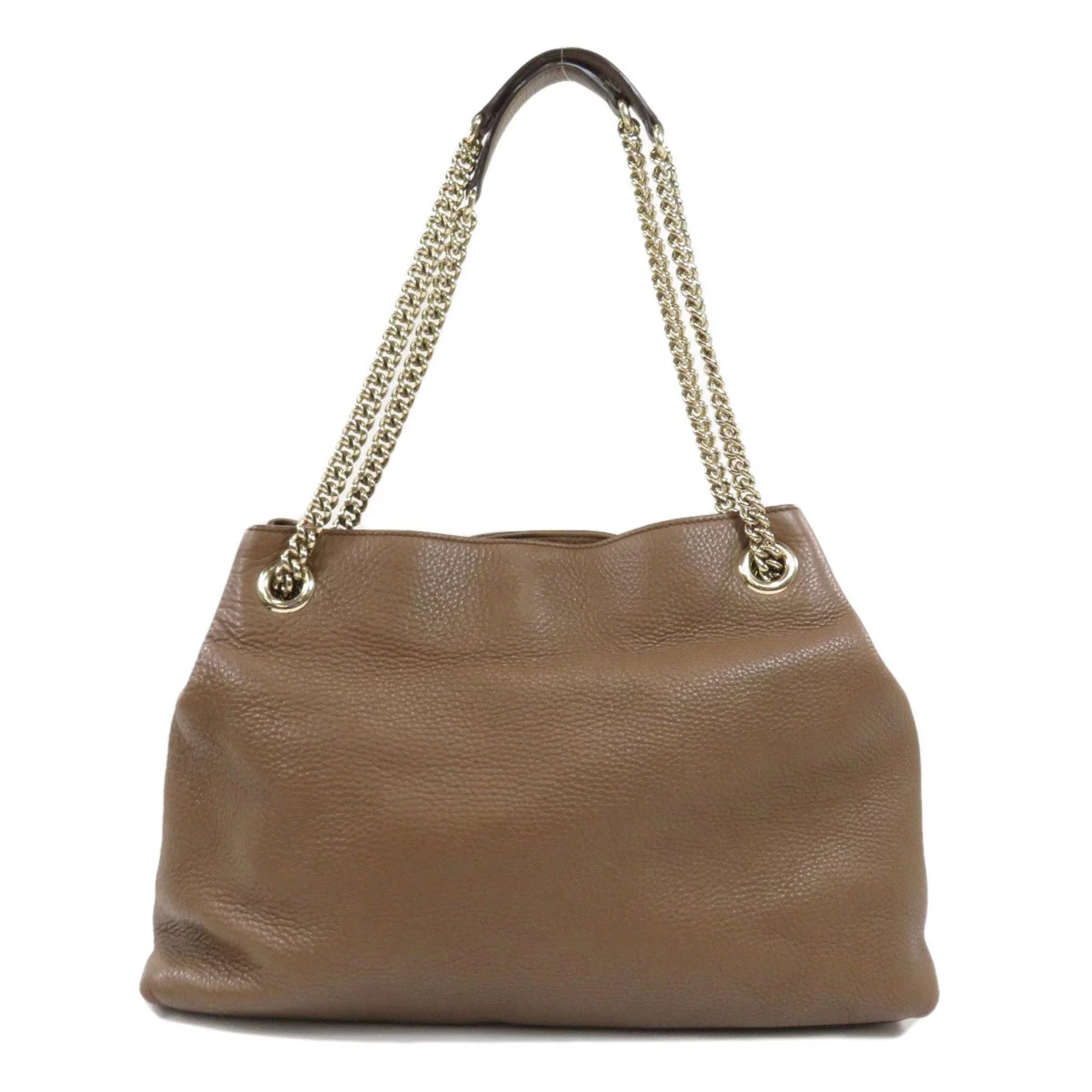 Calf Bag Gucci 308982 Chain Pre-Owned (Good) Tote Soho Ladies