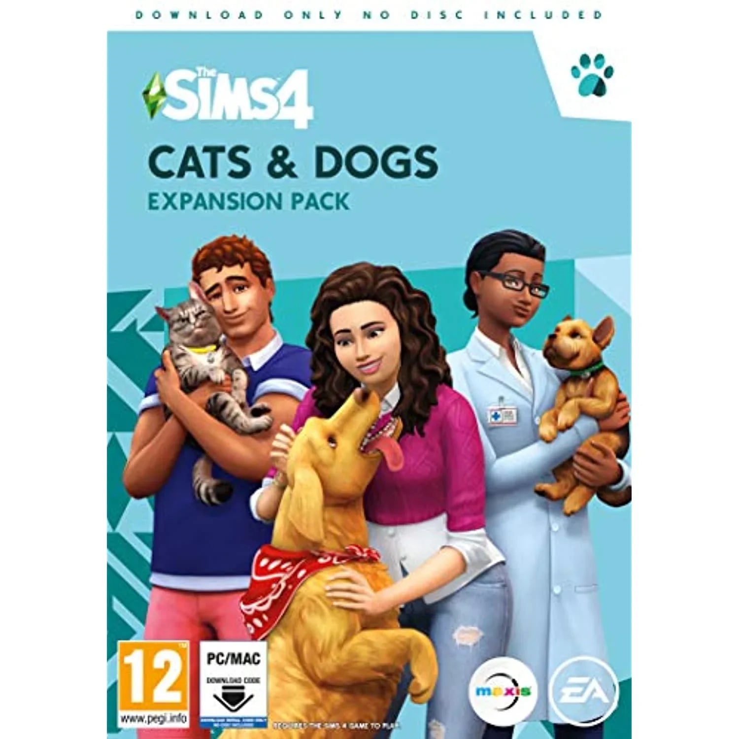 Pc The 4 & Sims Dogs Cats