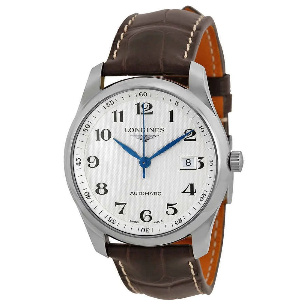 Dial Brown Leather Silver Longines Automatic L27934783 Watch Master