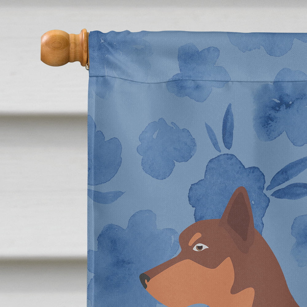 Size, Welcome Australian multicolor House CK6156CHF Dog Canvas Kelpie Large, Treasures Carolines Flag