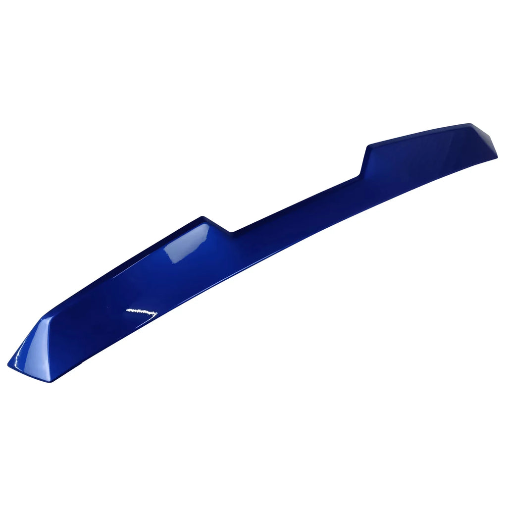 Motorsports Wr Pearl/World #K7X Painted TRD With Blue + Style Trunk 2022-2023 Window Roof Ikon + Visor V Subaru Spoiler Style Rally Trunk Toyota Rear Wing BRZ Compatible GR86, Spoiler Blue ABS