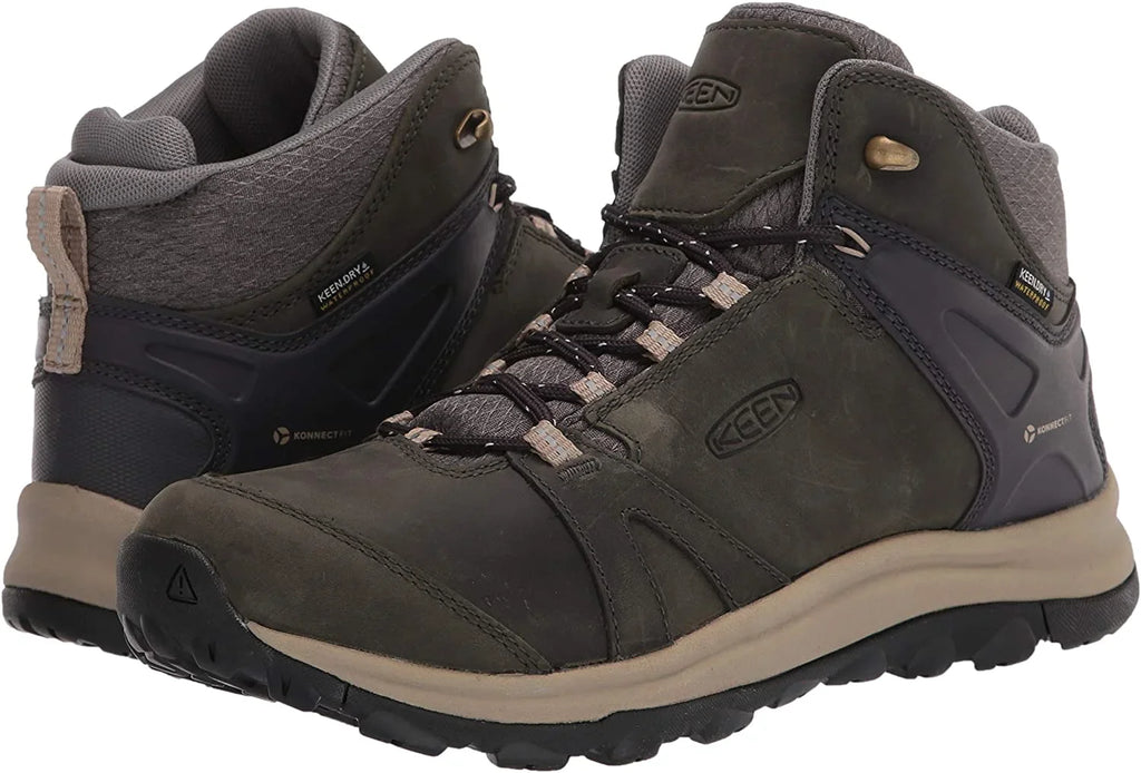 Leather Boot Womens Hiking Height KEEN Terradora Mid 2 Waterproof