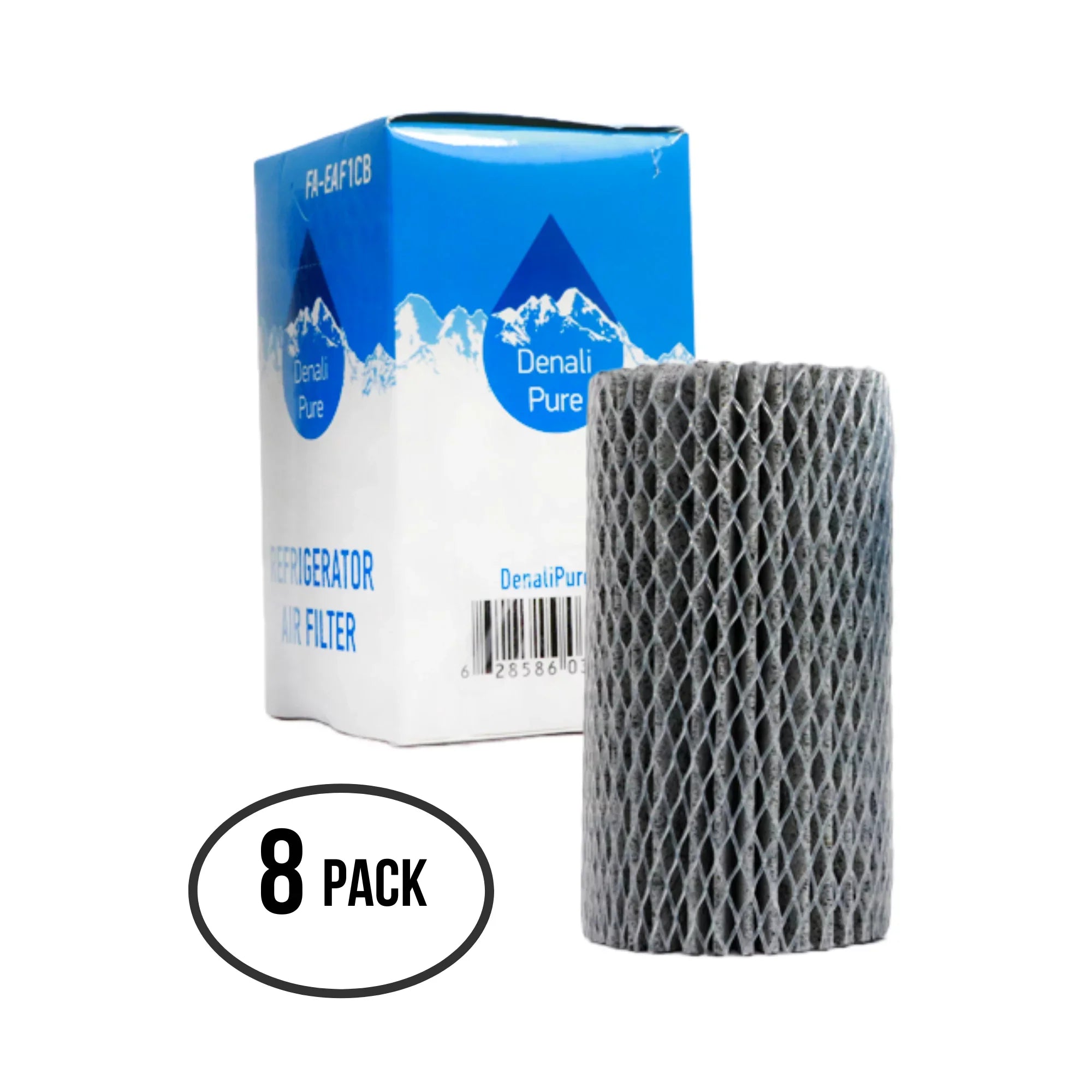 EAF1CB, Refrigerator - Air Filter with 46-9917 Electrolux 8-Pack EI23BC56IW6 Compatible for Filter Air Fridge Replacement Electrolux