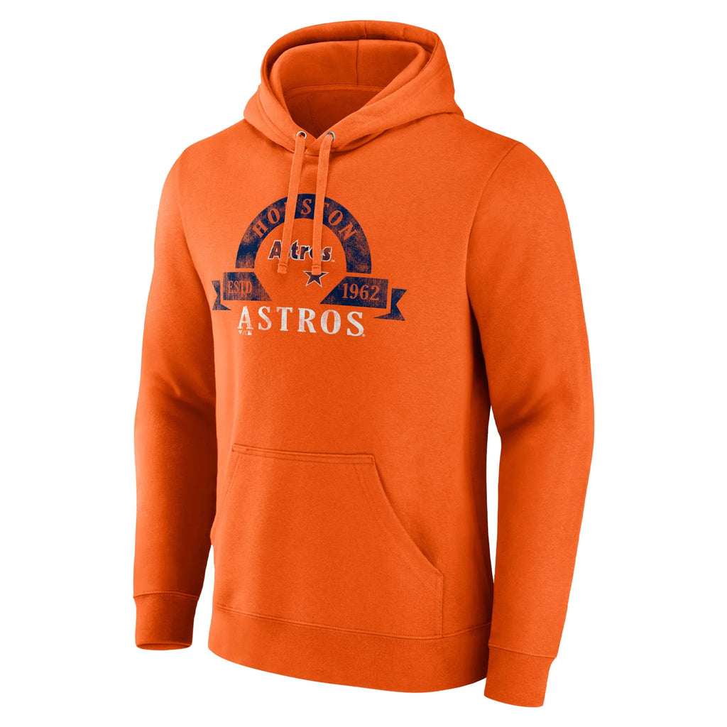 Hoodie Astros Utility Pullover Houston Men's Orange Majestic