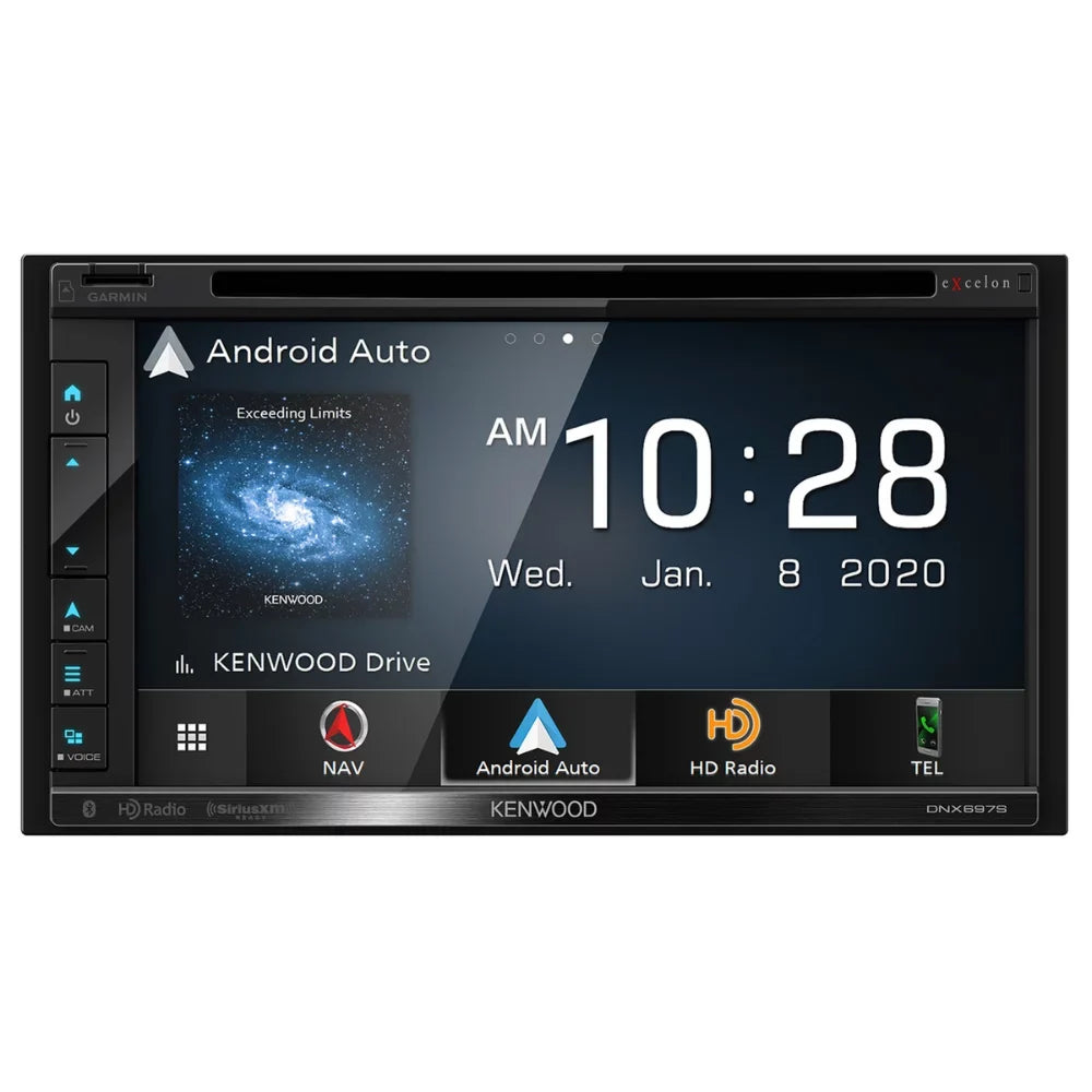 HD Dashboard DNX697S Navigation DVD 6.8" Receiver & Camera Kenwood DRV-N520 New Full
