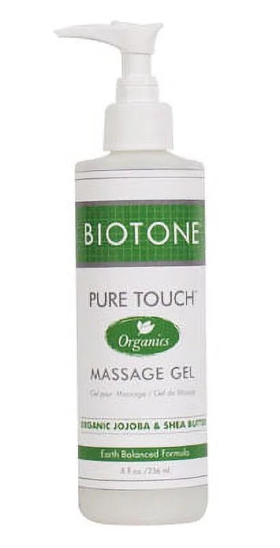 Pure (8 Ounces) Massage BIOTONE Touch Gel Organics
