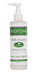 Pure (8 Ounces) Massage BIOTONE Touch Gel Organics