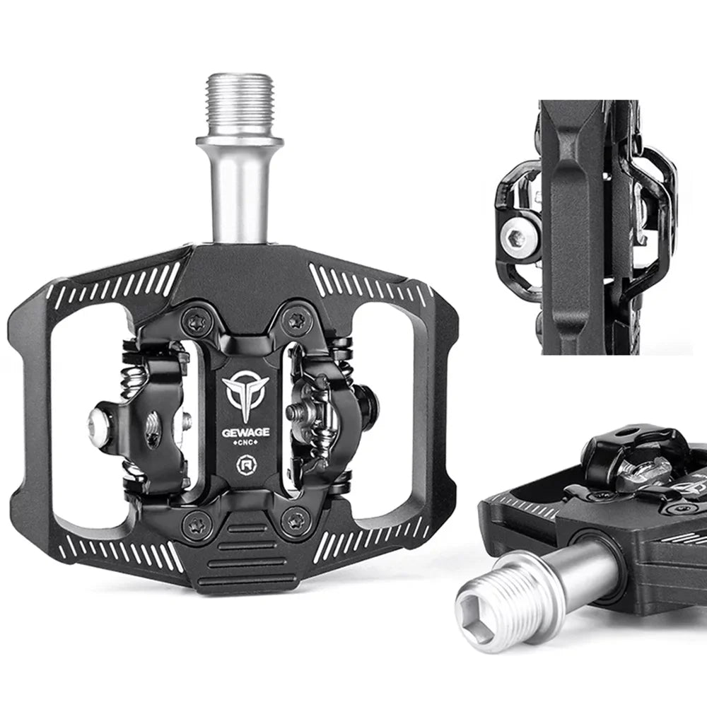 MTB Cleats Efficient Clip with Sided Transfer Pedals Double Pedals Optimal for