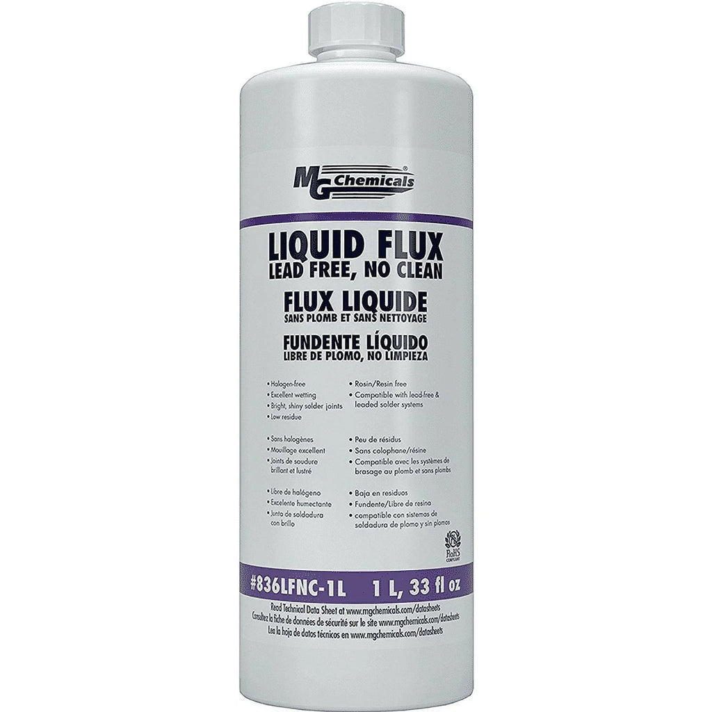 Mg Lead Flux Chemicals 836LFNC-1L Free Clean No