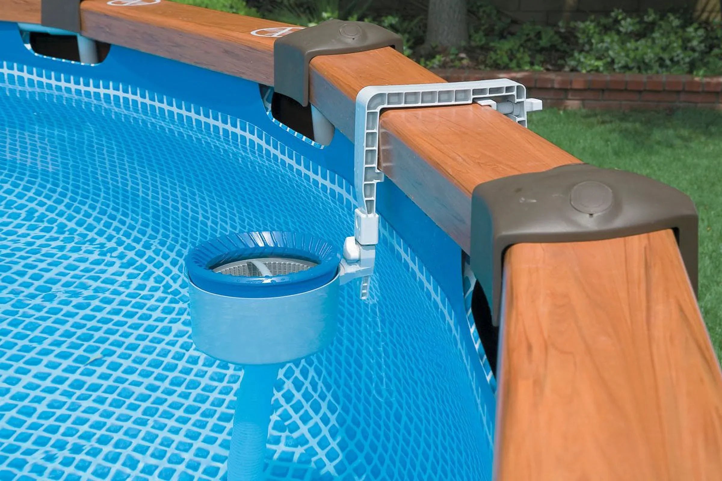 Pool for Intex Surface System Pool Mount with Wall Saltwater Skimmer Intex