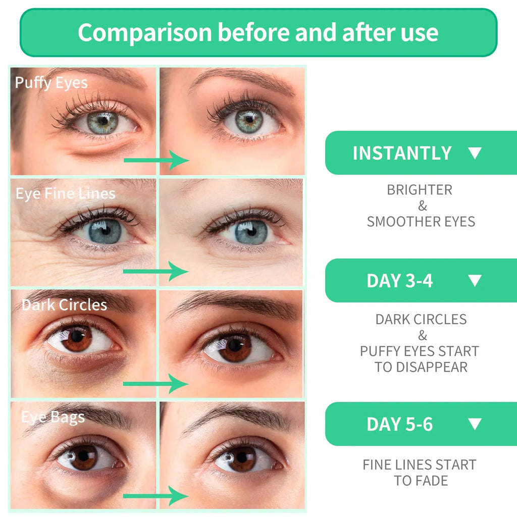 Face Vera - Mask, 30 Amino Aloe & for Pairs Collagen Acid Eye Care