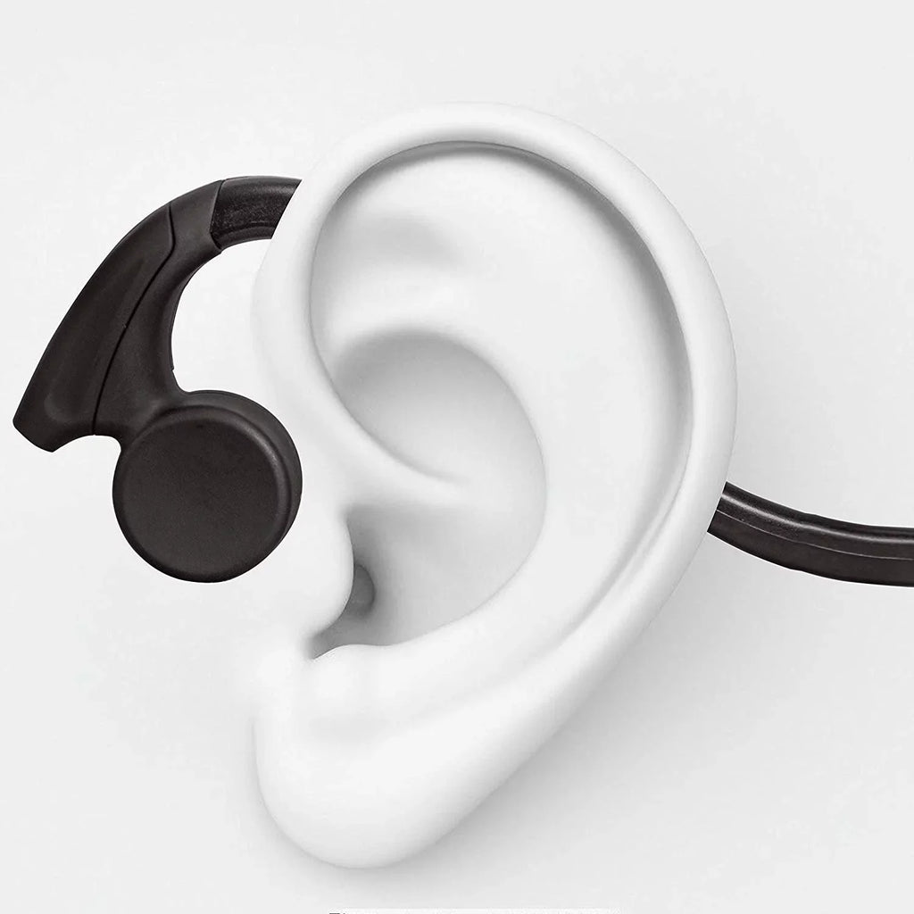 Bone Cancelling GZCRDZ Noise Headphones with Sweat Headphones Resistant 3.5mm Wired Conduction Connector