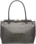 Knightsbridge Spade Constance Graphite Kate Croc