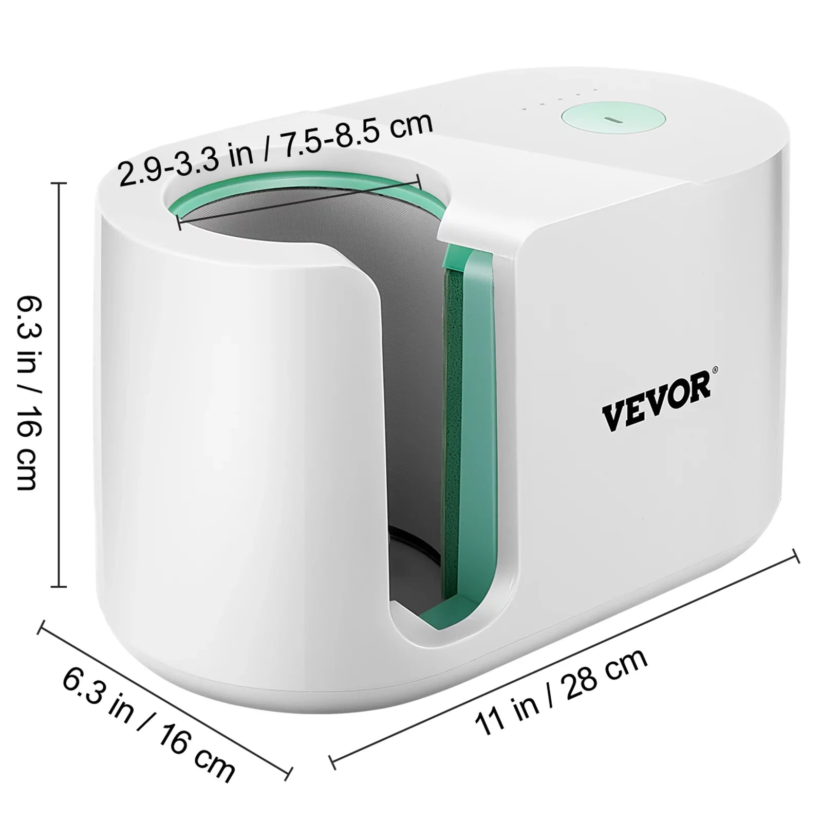 Heat Presents Press Cup Printing Pro as Easy 11-15oz, DIY Transfer Machine One-touch Machine, Button, Portable Mug Gi Press Presser Family Mug Press Sublimation Friends VEVOR Mug with Automatic Coffee