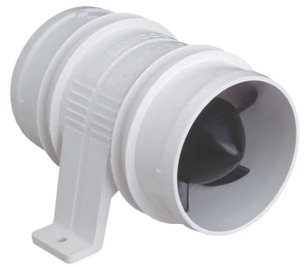 in-Line Turbo Bilge Series 3-Inch 1733-4 Diameter Resistant, Interior 12-Volt Attwood Blower, Water Vent 3000 for Hose,