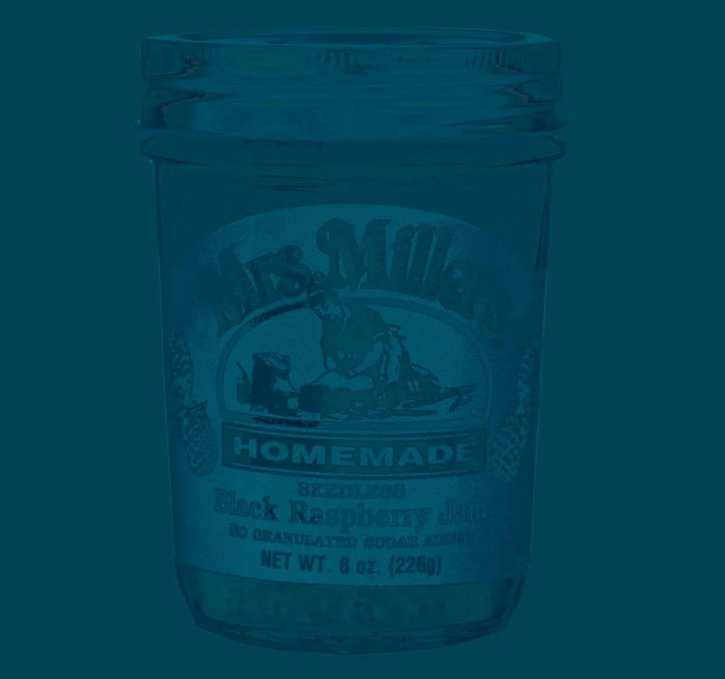 Raspberry Jars Sugar Jam, Miller's Homemade No oz. 8 Mrs. 3-Pack Black Seedless