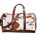 Hair Western American AD Darling Genuine On Duffel Women Handbag ADBGS174BRW Purse Leather Bag