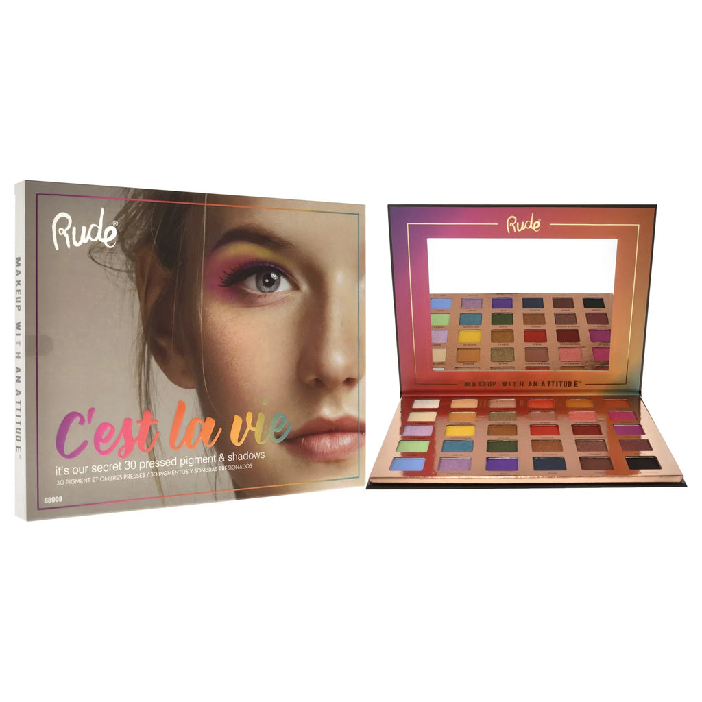 Shadow 30 oz Palette La , Eye Cest Eyeshadow Cosmetics 1.13 Vie Rude