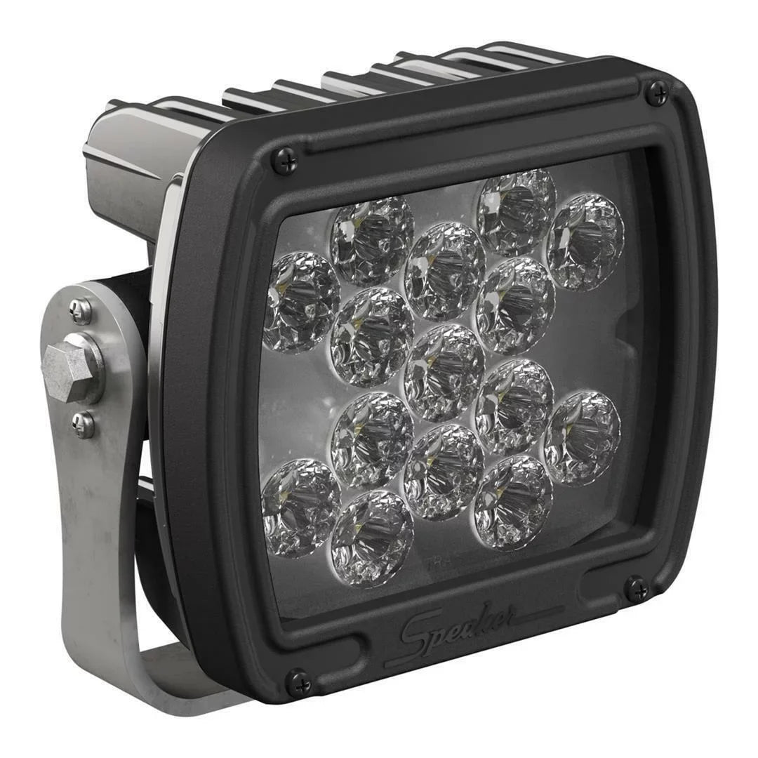 Flood Speaker 526F LED JW Light, 24V Beam in. Square Black 6 1300581