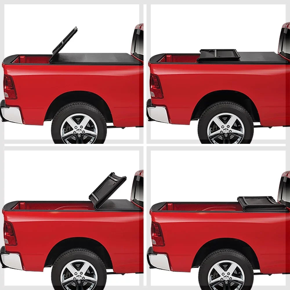 Ford Bed Soft Short 19-21 Truck Tonneau Cover for Ranger 5Ft Tri-Fold Fleetside